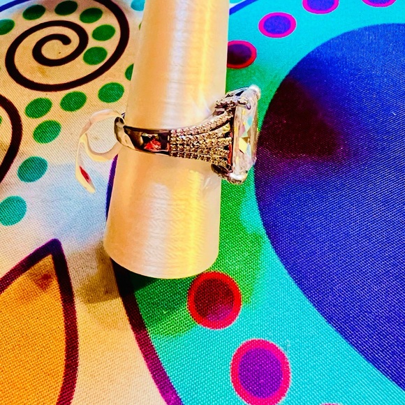 Bomb Party RG41879 Heart of a Champion Diamond CZ on Hematite Plating - Picture 5 of 7